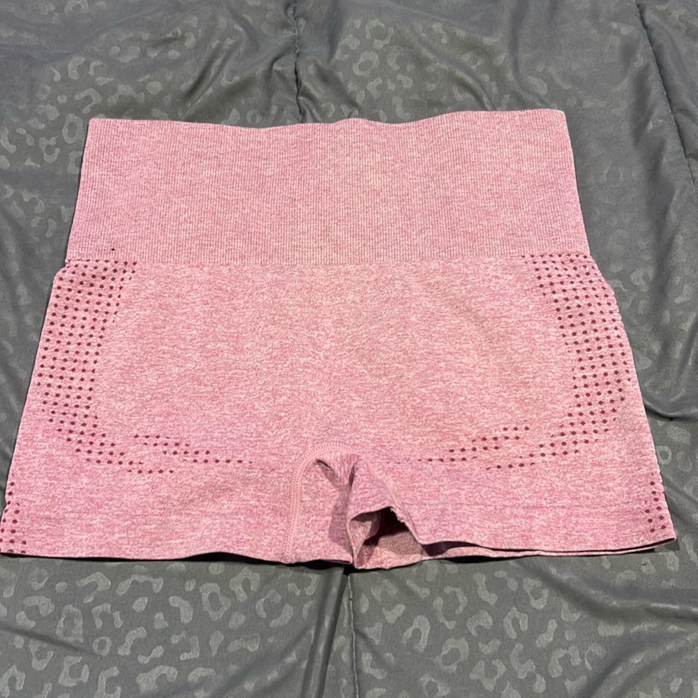 Pink spandex!